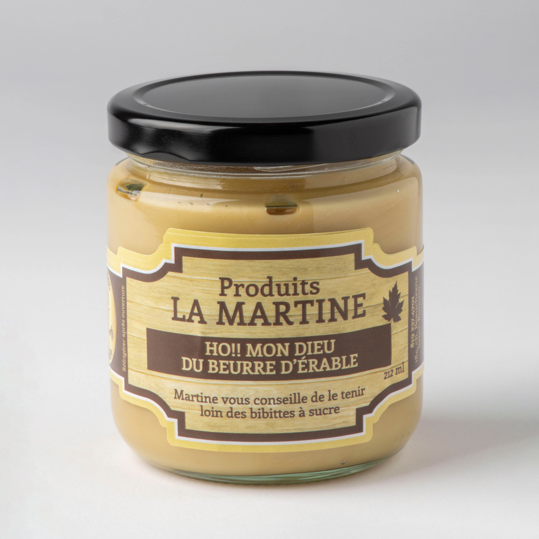Beurre d'érable Cabane à Sucre La Martine